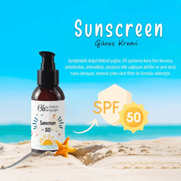 Sunscreen Güneş Kremi (100 mL) - Görsel 2