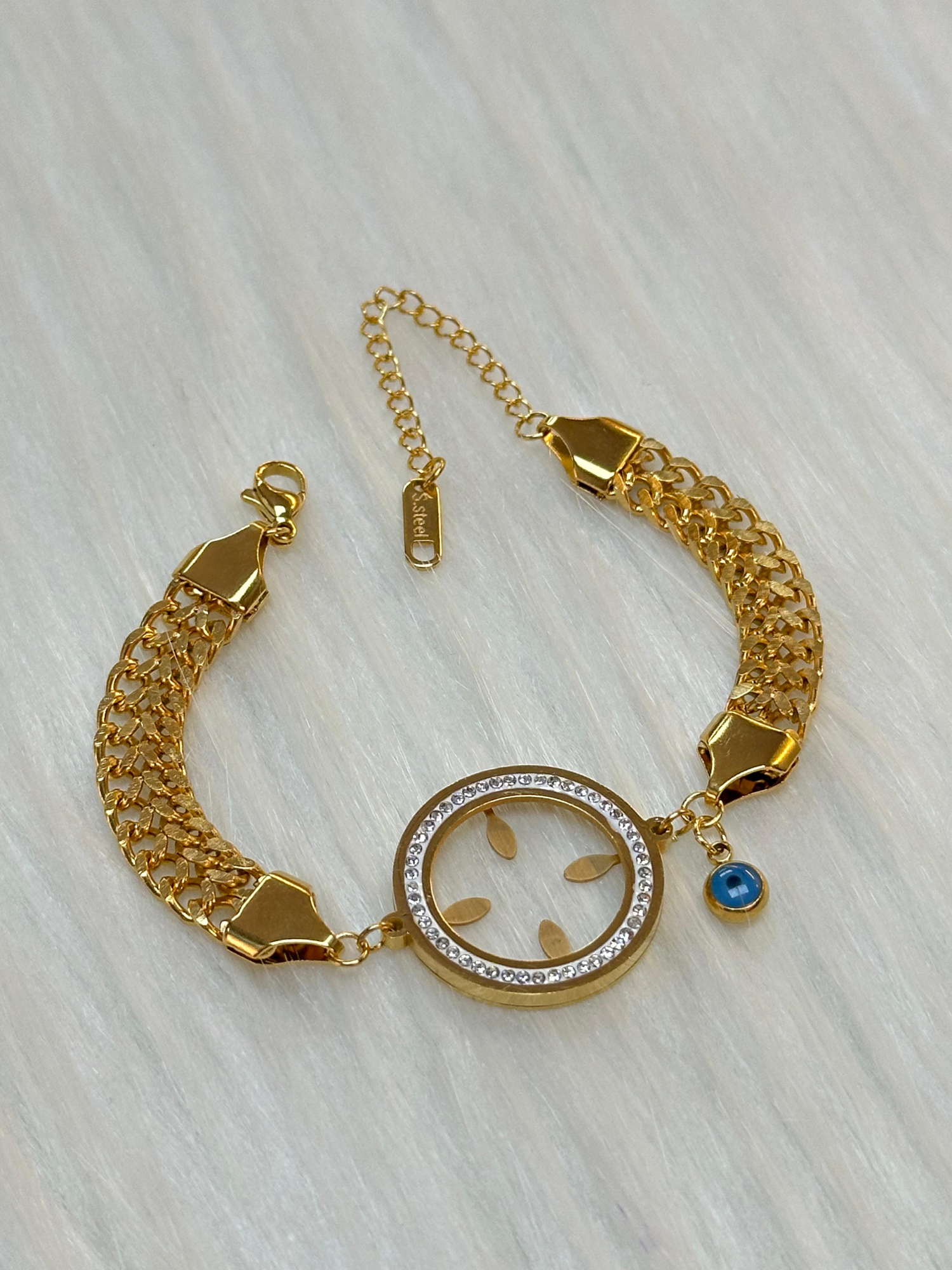 HASIR ÇEYREK TAKILABİLEN BİLEKLİK GOLD