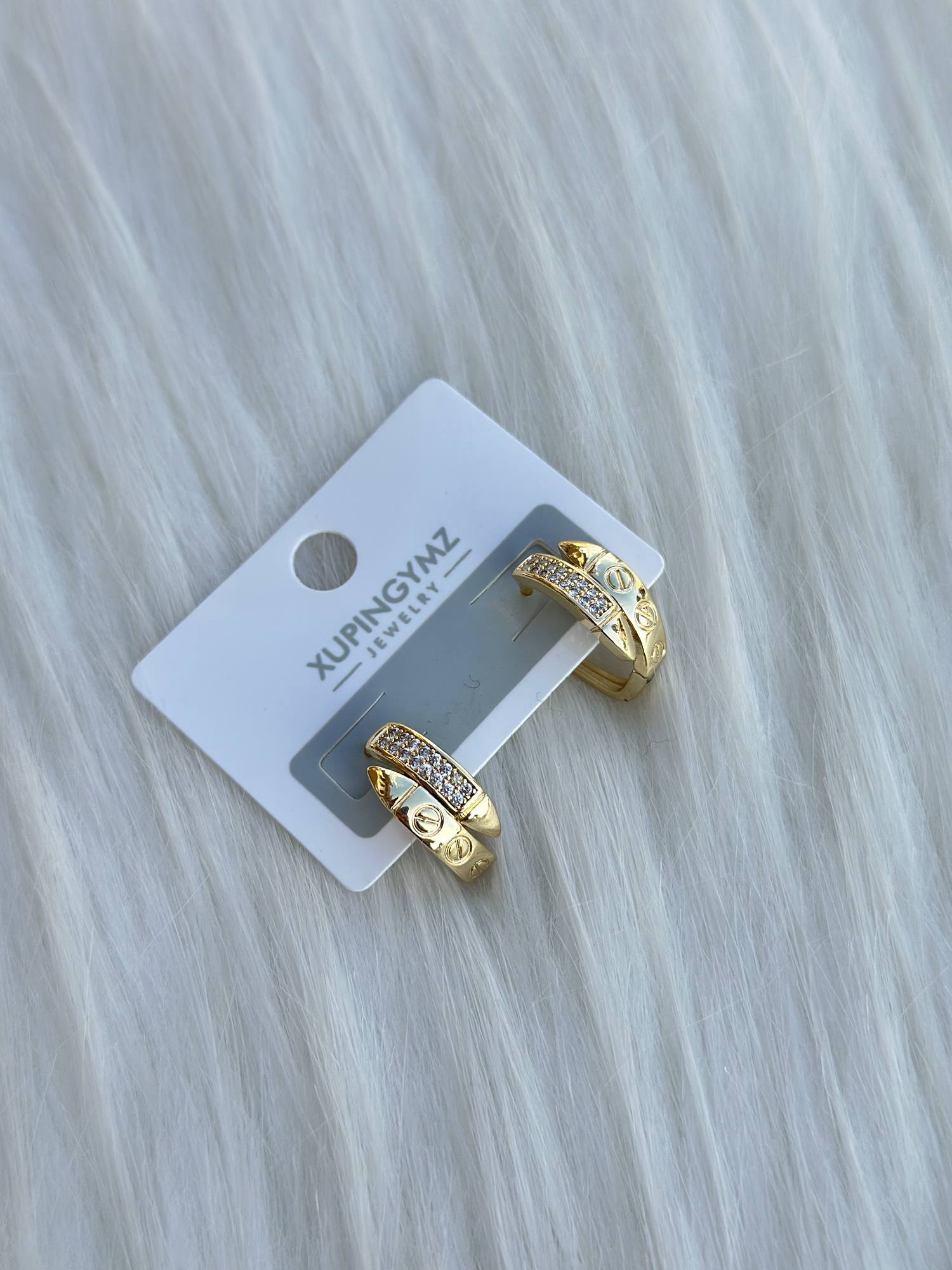 VİP GOLD  TAŞLI KÜPE