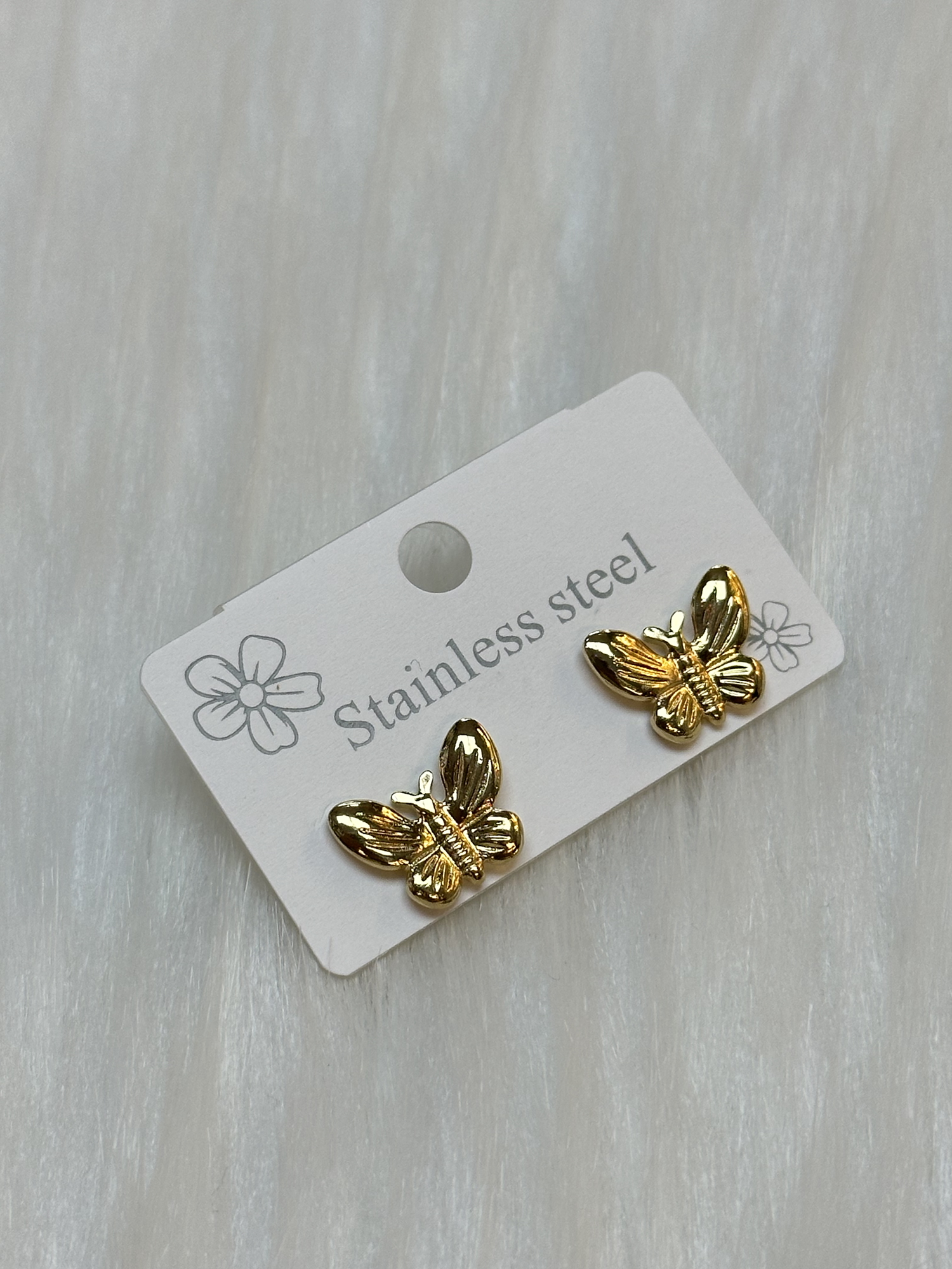KELEBEK KÜPE GOLD