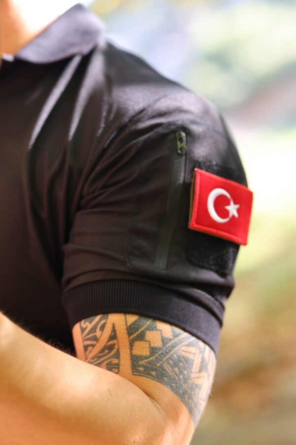 Outdoor Taktik T-Shirt Siyah - Görsel 7