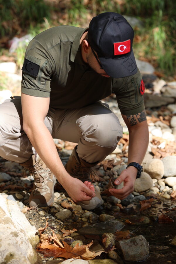Siyah Outdoor Taktik Şapka - Görsel 4