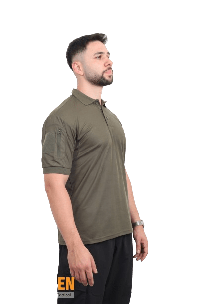 Outdoor Taktik T-Shirt Haki